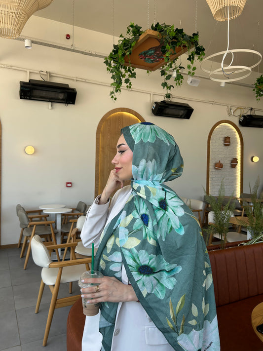 Bambu Şal Yeşil tonları